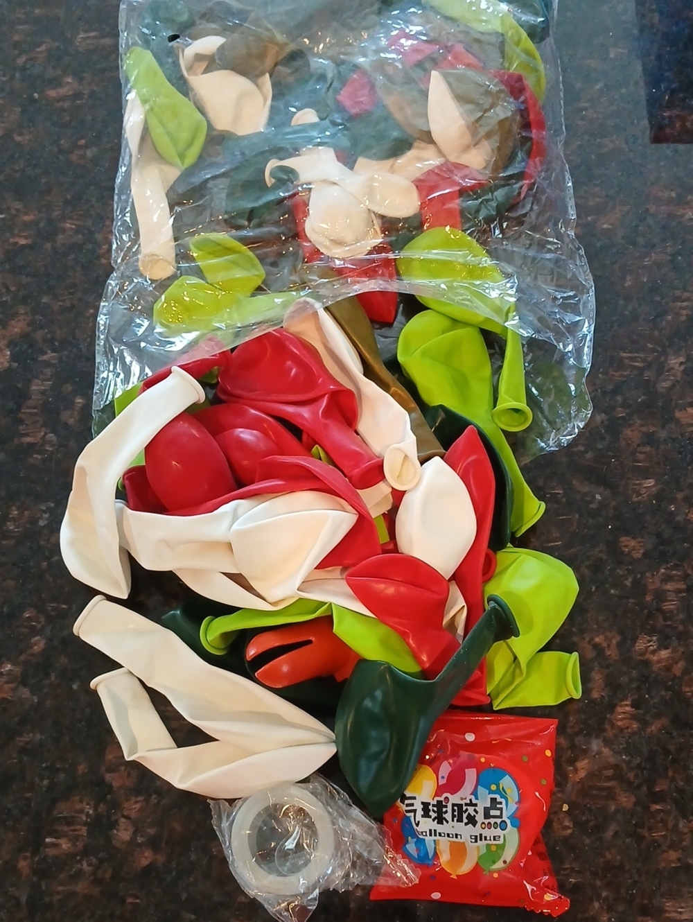 Assorted Balloon Pack with Balloon Glue and String (70 Balloons)